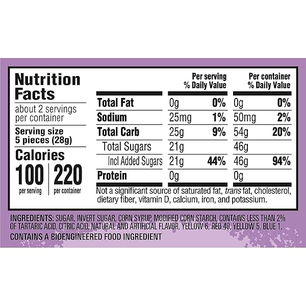 SOUR PATCH KIDS BIG KIDS SOFT & CHEWY CANDY, EASTER CANDY, 2.1 OZ TUBE