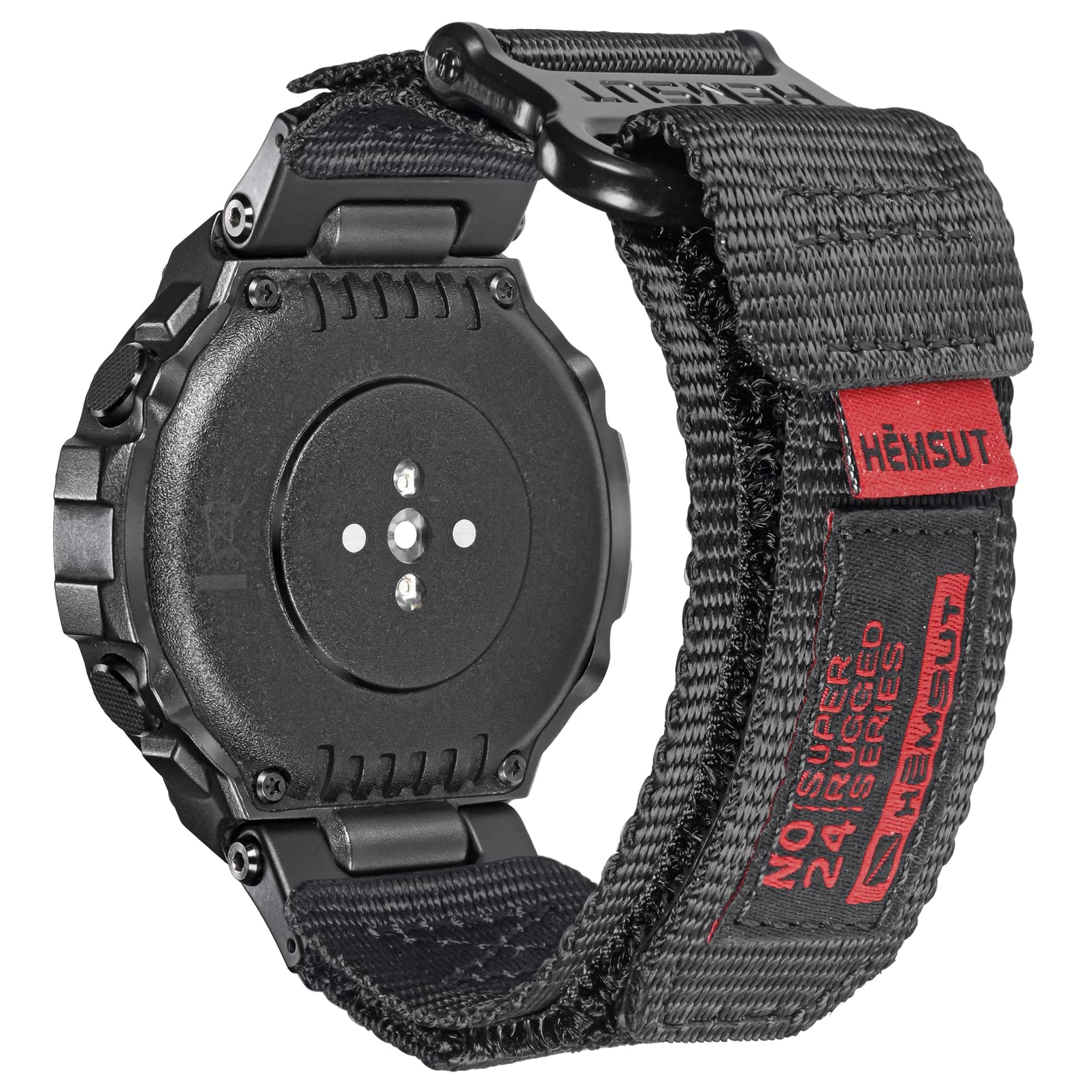 torbollo Watch Bands Compatible with T-Rex/T-Rex 2/T-Rex Pro/T-Rex Ultra, Rugged Nylon Sports Strap With Woven Loop Design