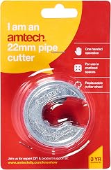 Amtech C0265 22mm Copper Pipe Cutter Self-Lixing One Hand Operation Zinc Alloy view 3