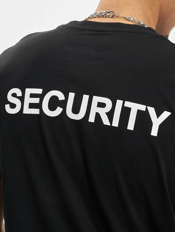 Security T-Shirt, Color: black, Size: M