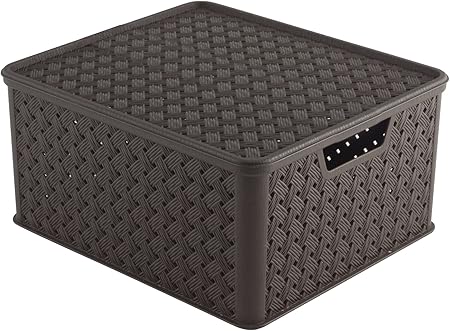 Tontarelli Set Caja de Almacenamiento 4 Uds. 13 lt: Amazon.es: Hogar