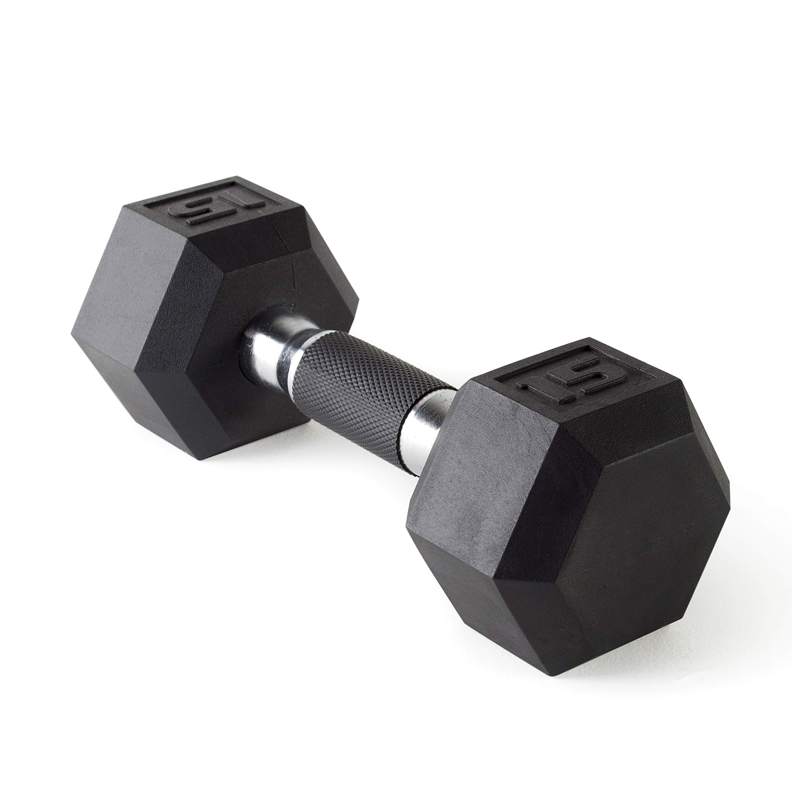 CAP Barbell Coated Dumbbell Weights with Padded Grip