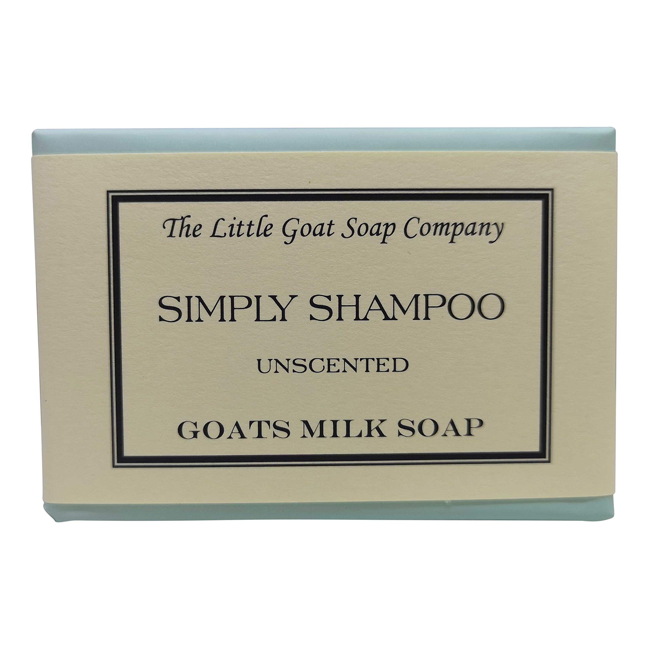 The Little Goat Soap Company Simply Shampoo, Unscented, 100 g