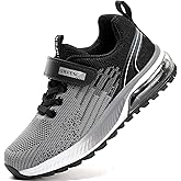 UBFEN Kids Sneakers Boys Girls Tennis Shoes for Running Athletic Walking Gym Sports Lightweight Breathable