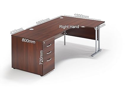 National Office Furniture Supplies Aus Gebogenem Walnussholz