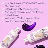 Bold Uniq Purple Shampoo for Blonde Hair 237 ml Toner Vegan Free view 2