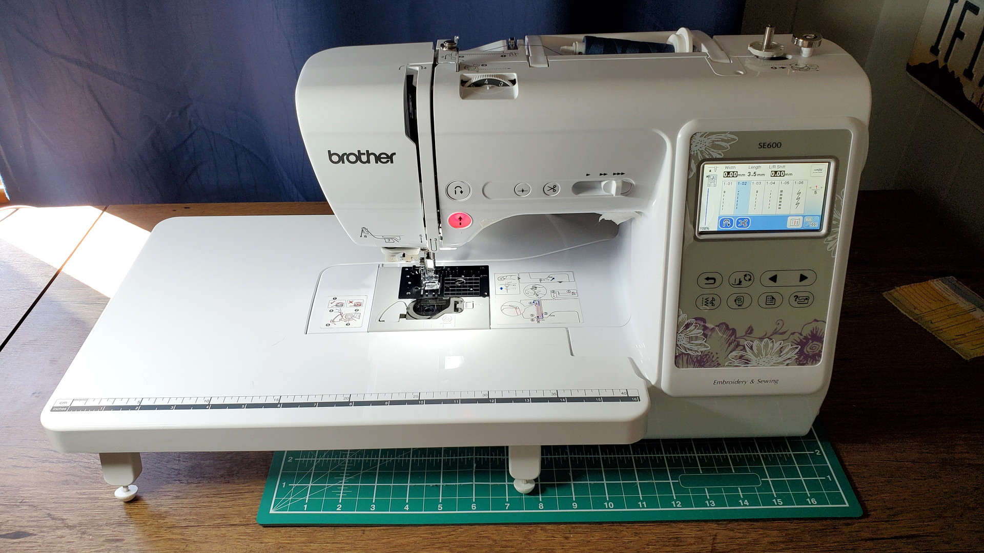 17/mo Finance Brother Wide Table for Sewing Machines, White Buy