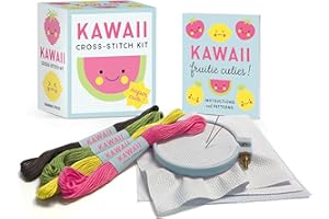 Kawaii Cross-Stitch Kit: Super Cute!