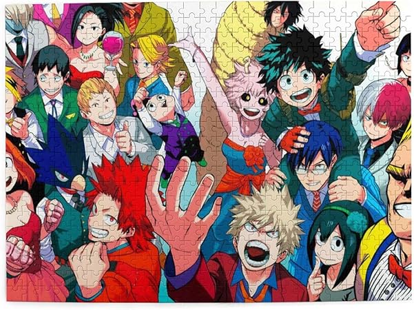 Amazon ヒーローアカデミー アニメパズルセット子供用パズル環境保護デコレーション500 Psc 38 Cm 52 Cm ジグソーパズル おもちゃ Amazon ヒーローアカデミー アニメパズルセット子供用パズル環境保護デコレーション500 Psc 38 Cm 52 Cm ジグソーパズル おもちゃ