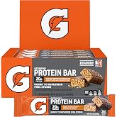 Gatorade Whey Protein Recover Bars, Peanut Butter Chocolate, 2.8 ounce bars (Pack of 12)