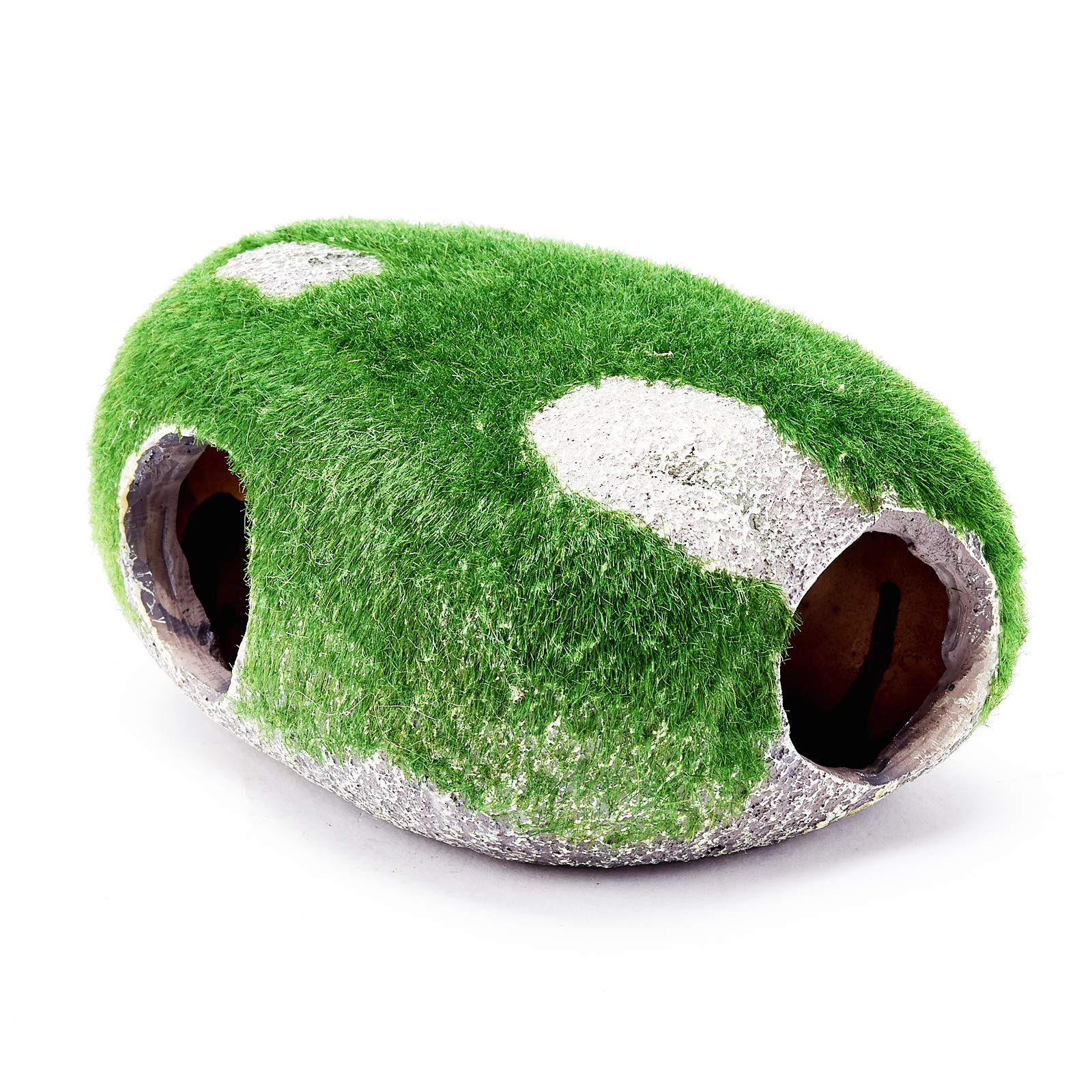 Pet Ting Moss Stone Ornament Décor Fish Tank - Cichlids breeding 12.5 x 9x 6 cm