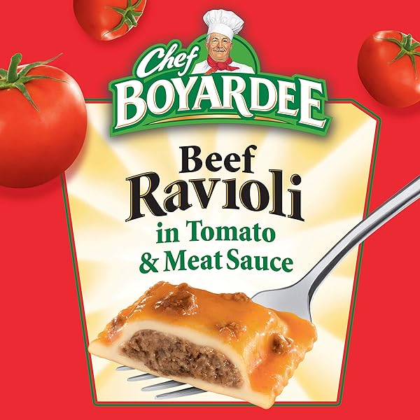 CHEF BOYARDEE BEEF RAVIOLI, 15 OZ