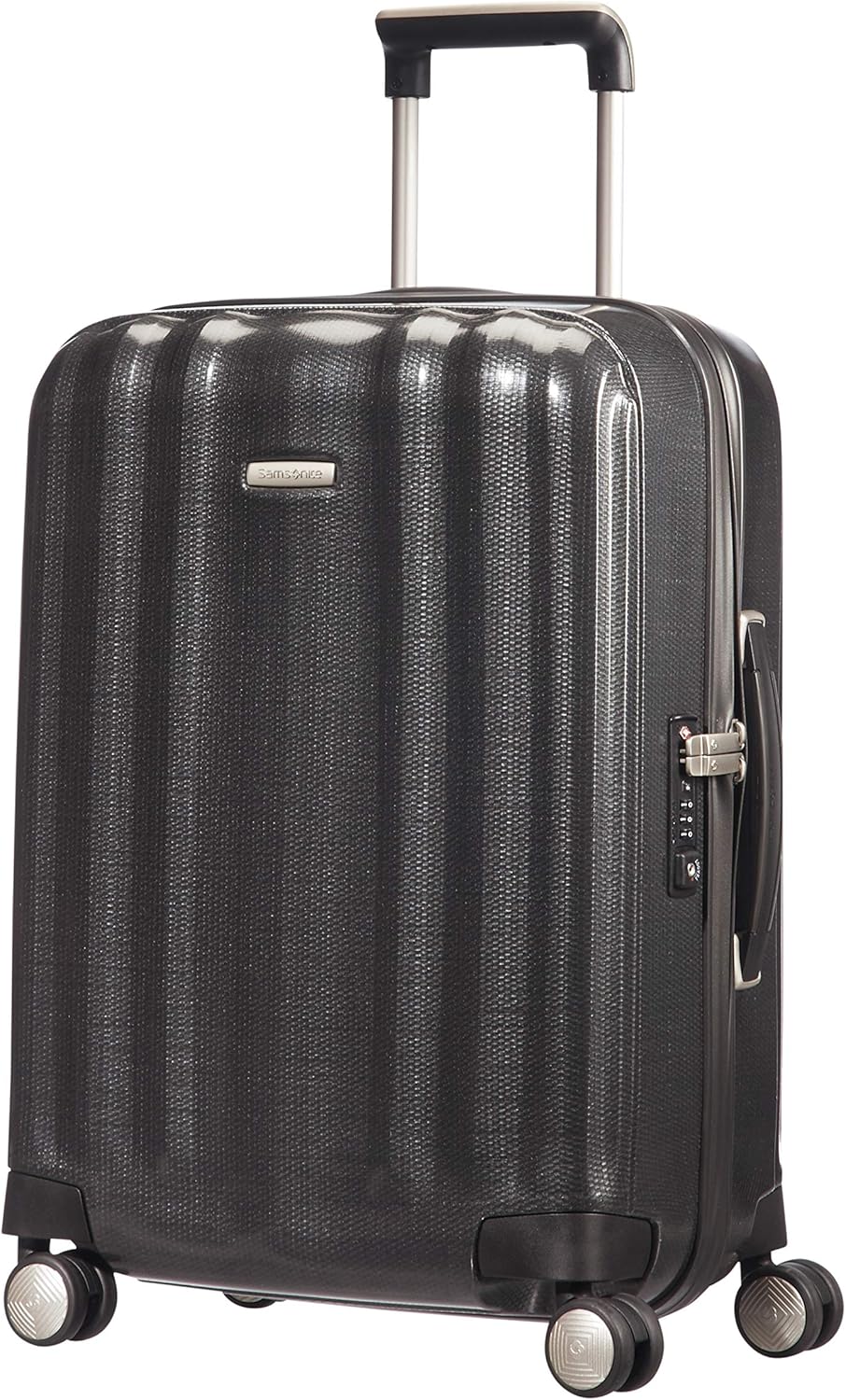Samsonite Unisex_Adult Hand Luggage, Graphite, Spinner S