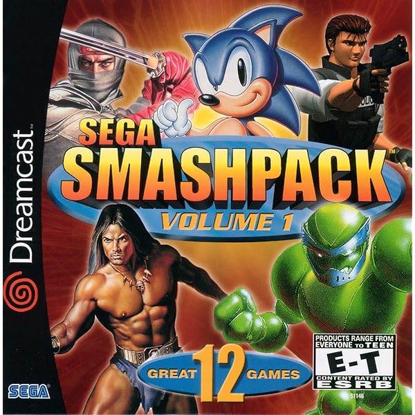 Amazon.com: Sega Smash Pack Volume 1 : Sega Dreamcast: Video Games