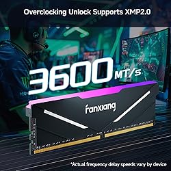 fanxiang RGB DDR4 RAM 32GB (2x16GB) 3600MHz CL18