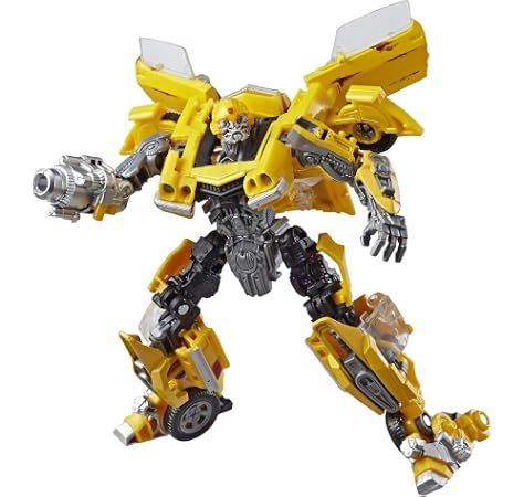 Transformers Toys Studio Series 49 Deluxe Class Movie 1 Bumblebee Action Figure Kids Ages 8 Up 4 5 Amazon Sg Toys Games