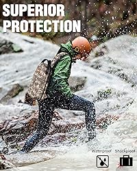 PEKREWS Mini 4 Pro Case, Waterproof Hard Carrying