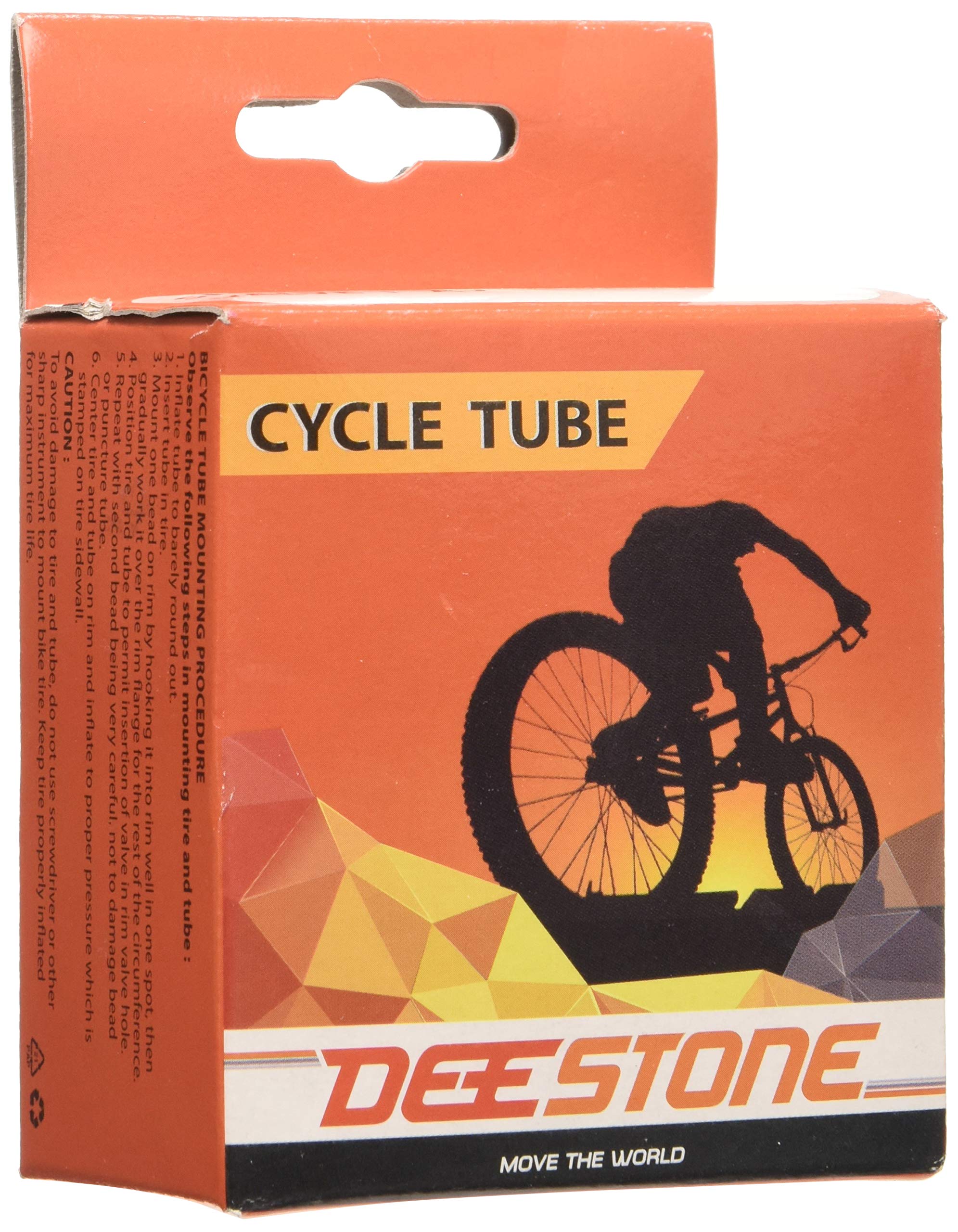 DEESTONE Guppy Camera, 14 x 1.50 – 1.75, Motorbike Valve