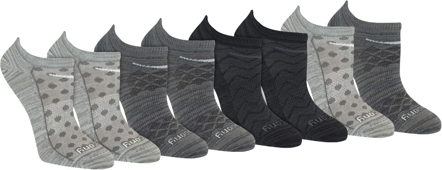 Saucony Women's Performance Super Lite No-Show Athletic Running Socks Multipack, Black Fashion (8 Pairs), Shoe Size: 5-10 at  Women’s Clothing store