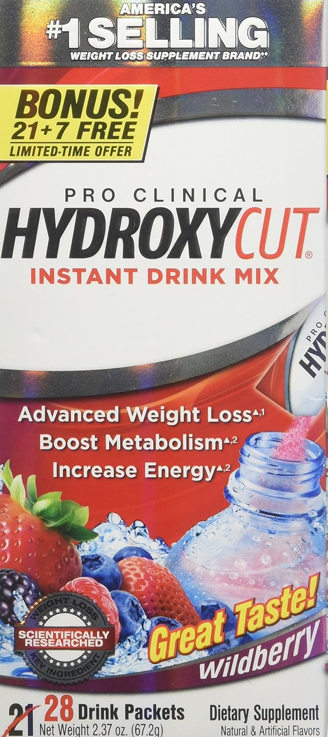 Hydroxycut Drink Mix, Scientifically Tested Weight Loss and Energy