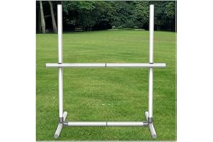 MAICOBI Dog Agility Course Backyard Set,Dog Hurdles,Agility Training Equipment for Dogs,Dog Agility,Dog Jumps,Dog Agility Training Equipment,Dog Agility Jumps,Dog Obstacle Course,Dog Agility Course（1-Sets）