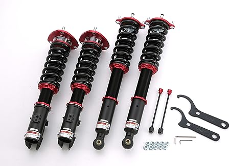 Amazon Blitz ブリッツ 車高調 レンチ付 ランサーエボリューションx Cz4a ダンパー サスペンション フロント リア 4本セット 全長調整式 減衰力32段調整 Damper Zz R 車高調キット 車 バイク