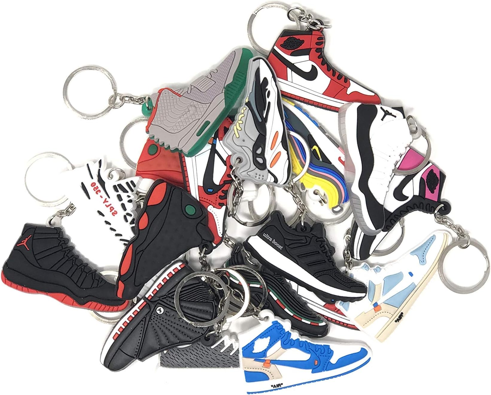 xxiii - Retro Shoe Rubber Sneaker Keychains Random Packs Hype Beast