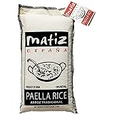 Matiz Valenciano Paella Rice from Spain (2 pack - 2.2 lbs. each) Traditional Spanish Medium-Grain | Risotto, Arrow Negro, Sea