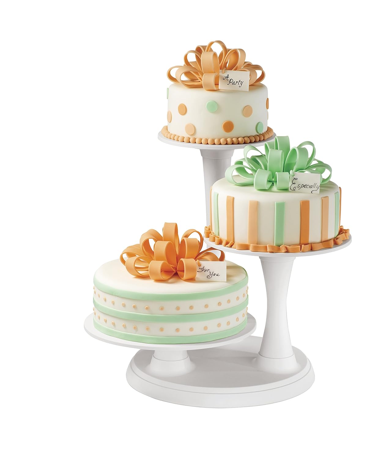 3 Tier White Round Cake Rack Food Display Stand Home Party Wedding Holder Gift eBay