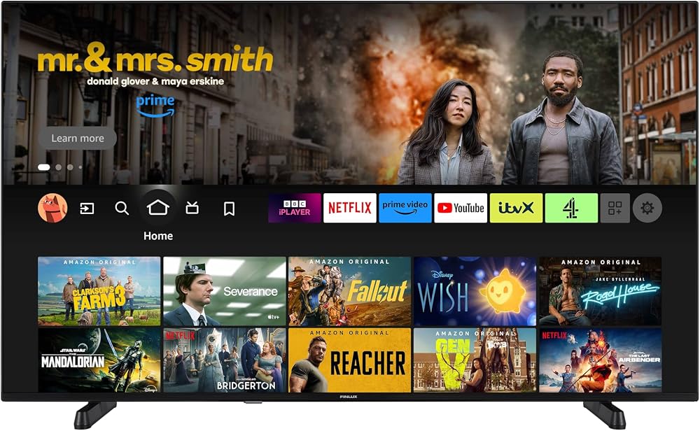 Finlux MU24F 55 inch 4K HDR Fire TV Freeview Play Dolby Vision Atmos