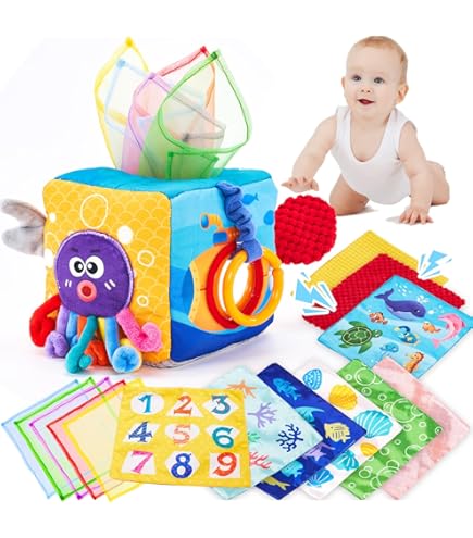 Juguete Bebe 6-12 Meses Caja De Pau00f1uelos Para Bebu00e9s - Main Image