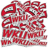 Desert Cactus Western Kentucky University Sticker Western Kentucky Hilltoppers Vinyl Decal Laptop Water Bottle Car Scrapbook Sheet (Type 1-1)