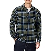 Amazon Essentials (Demi's Pick) Men's Relaxed-Fit Long-Sleeve Flannel Shirt