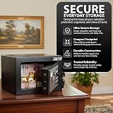 ZENO Digital Safe 6.6L with Keypad Dual Bolts Wall Mount Fire Resistant view 6