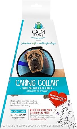 calm paws caring collar medium