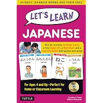 Let's Learn Japanese Kit: 64 Basic Japanese Words and Their Uses