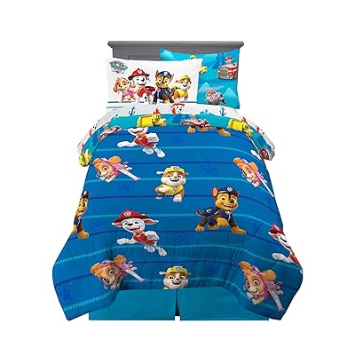 Buy Franco Kids Bedding Super Soft Comforter And Sheet Set With Sham 5 Piece Twin Size Paw Patrol Online In Turkey B08bkyfss7