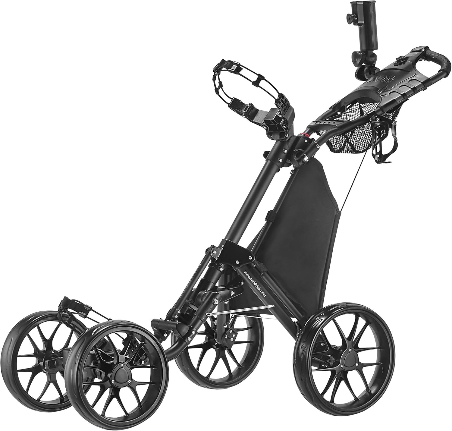 Caddytek OneClick Folding 4 Wheel Version 3 Golf Push Cart BigaMart