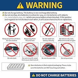 EEMB Tabbed CR2025 3V Lithium Battery with Solder