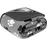 PetAmi Waterproof Pet Blanket Dog Bed Couch Cover for Furniture, Reversible Washable Soft Fleece