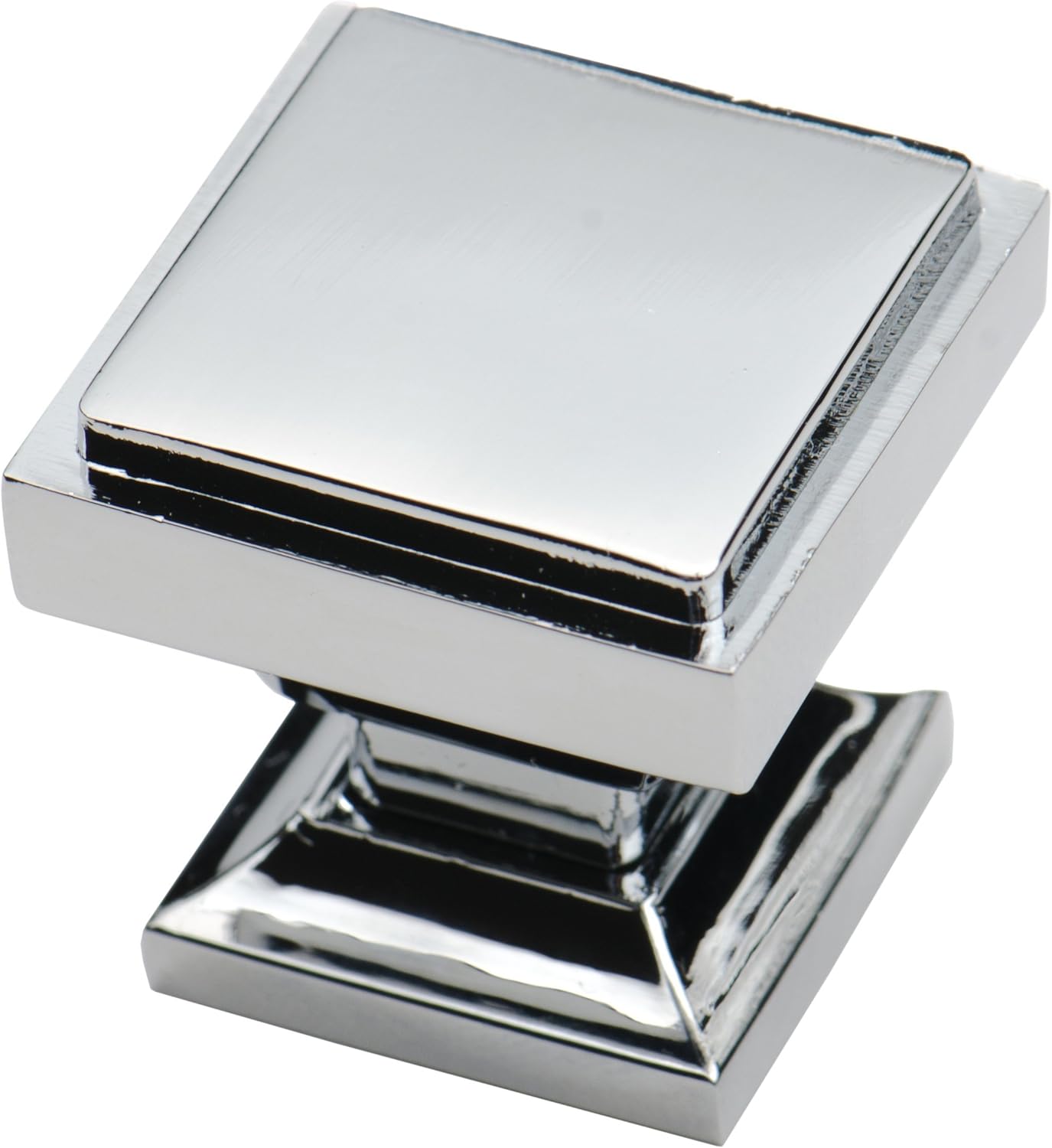 Southern Hills Polished Chrome Square Cabinet Knobs Pack Of 5 Kitchen Pulls