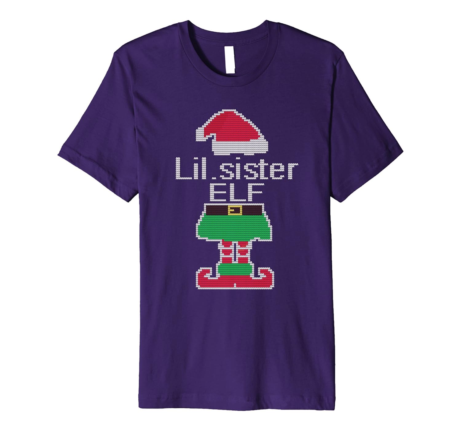 little sister Elf Christmas shirt-ANZ