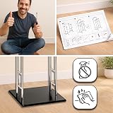 HAKU Valet Stand Black Solid Wood 47 cm W x 102 cm H x 36 cm D Traditional view 6