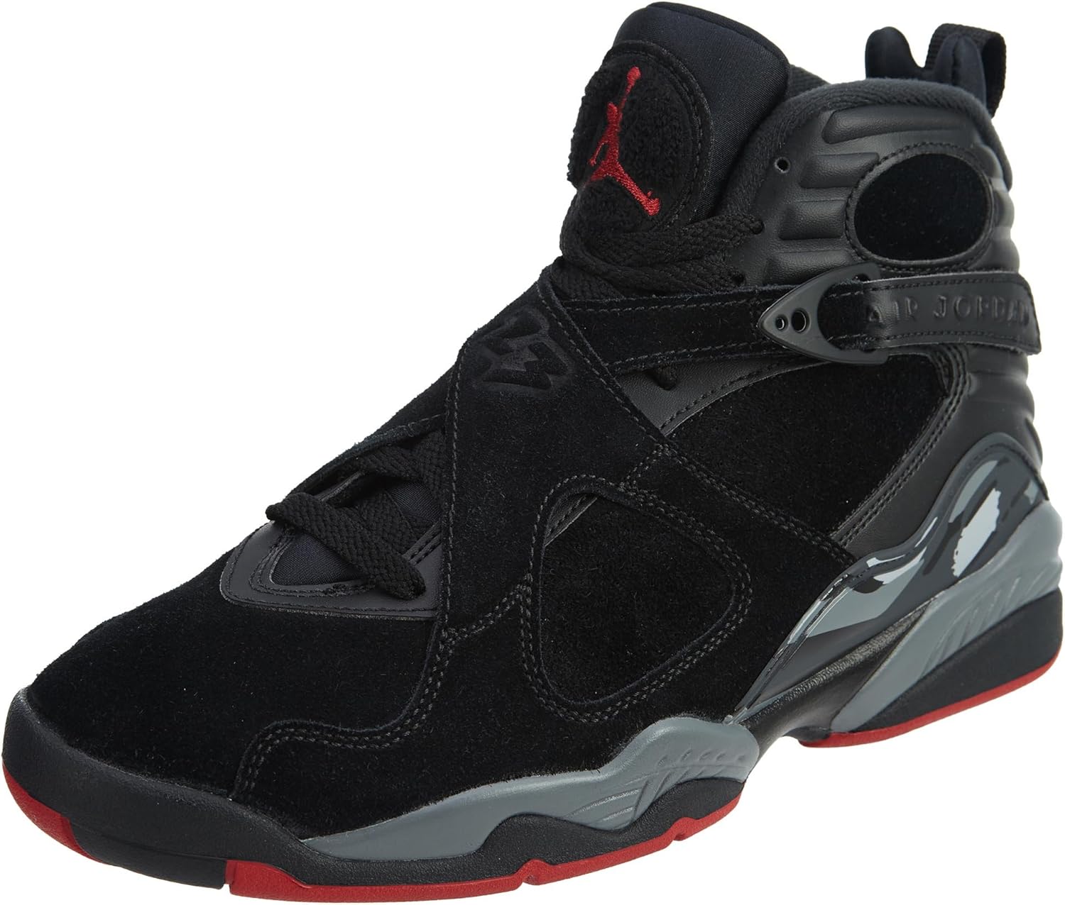 Amazon.com | Jordan Mens Air 8 Retro Bred Sneaker Shoe | Fashion Sneakers