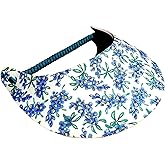 The Incredible Sunvisor Women's Flower Design Lightweight Packable Foam Visor for Sun Protection & Outdoor Activities
