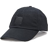 BOSS Mens Tonal Square Logo Cotton Twill Hat