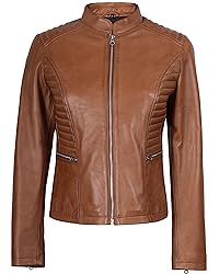 Decrum Women's Leather Jacket - Leather Jacket for