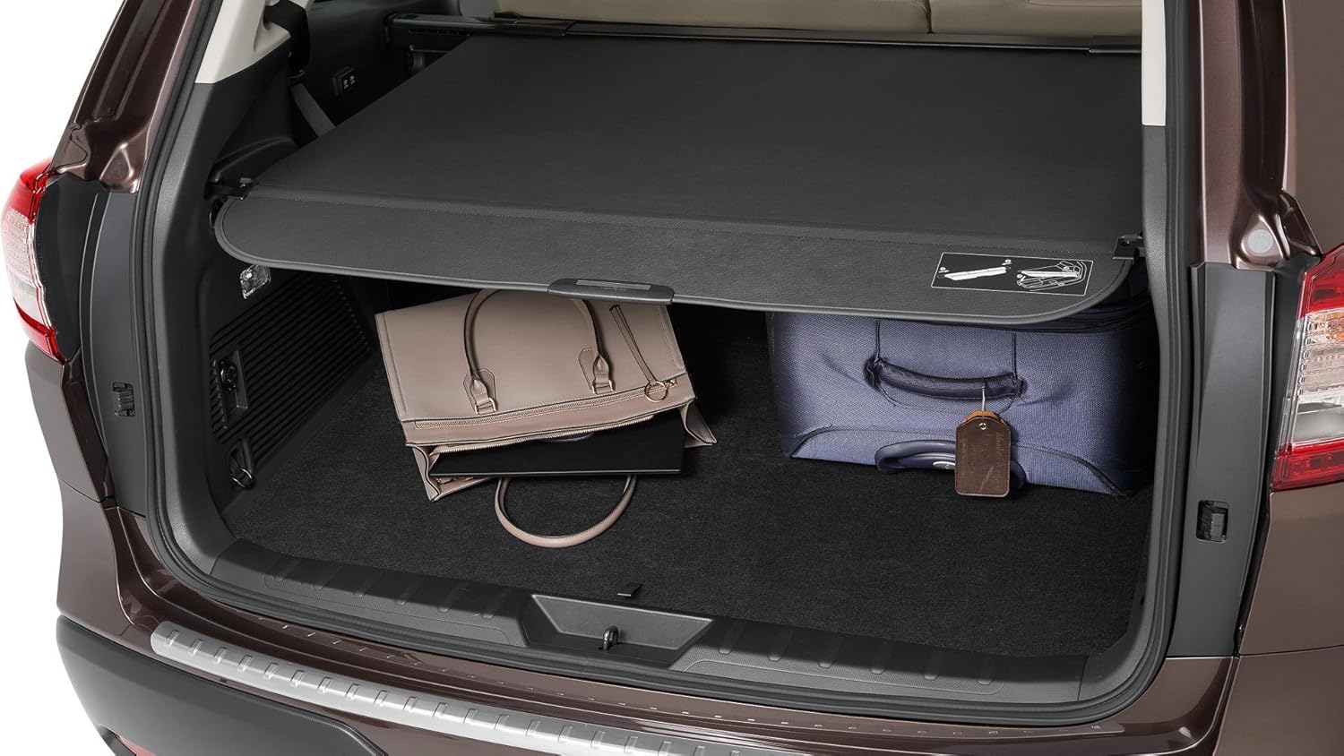 Amazon Com Subaru 2019 2020 Ascent Retractable Cargo Tonneau Compartment Cover 65550xc00avh Genuine Oem Automotive