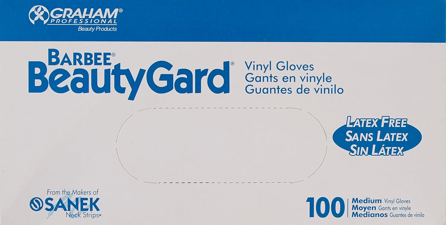 Disposable Vinyl Gloves Powder Free Size Large