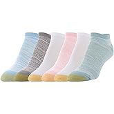 GOLDTOE Women's Free Feed Soft Low Cut Socks, 6-Pairs